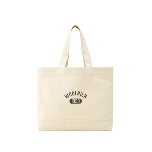 WOOLRICH Borsa a spalla Borsa Donna shopper Canvas Ecru P24-WOOLRICHCFWOBA0050MRUT3733-813-UNI - Francavilla Moda